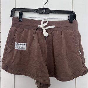 NWT! Feat x Chelsea Kauai Mocha Drawstring Shorts in Size S